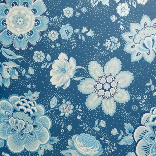 Modrá květinová vliesová tapeta 341013 Pip Studio 4 Eijffinger - Pip Studio 4
