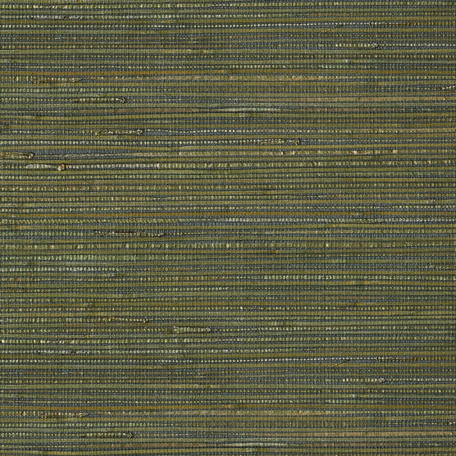 Přírodní tapeta zelená s metalickým leskem 303515 Natural Wallcoverings III Eijffinger - Natural Wallcoverings III