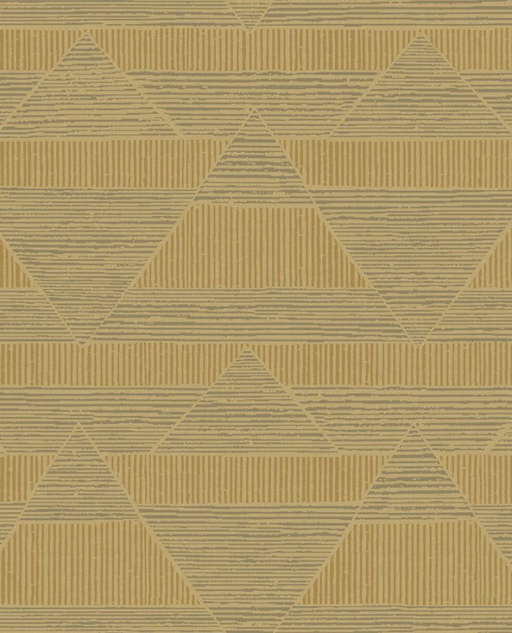 Geometrická okrová vliesová tapeta 312412 | Lepidlo zdarma - Artifact