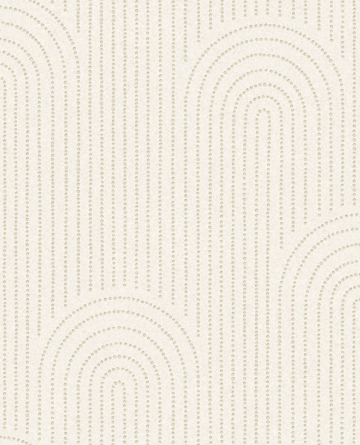 Bílá geometrická vliesová tapeta 312430 | Lepidlo zdarma - Artifact