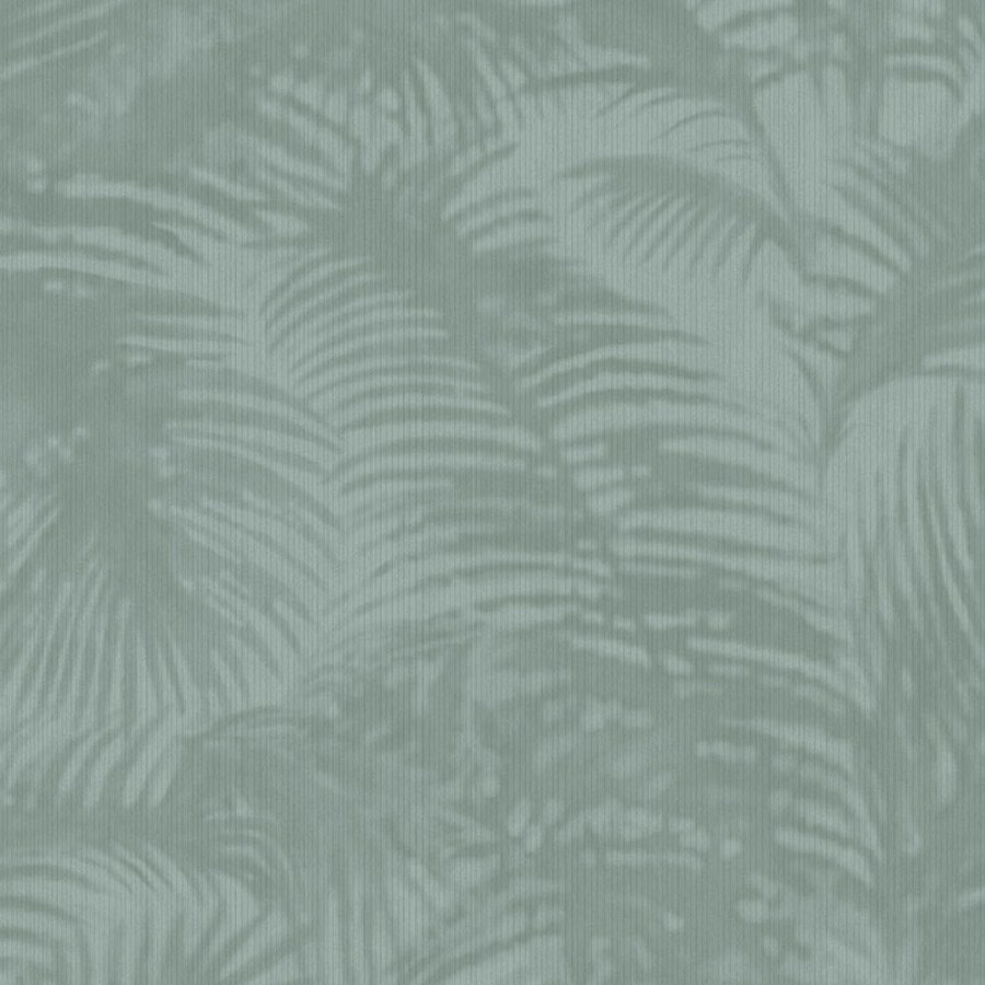 Modrá vliesová tapeta palmové listy 317305 Oasis Eijffinger - Oasis