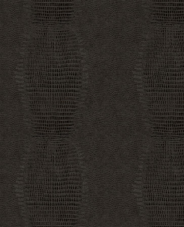 Černá vliesová tapeta imitace kůže 333233 Unify Eijffinger - Unify