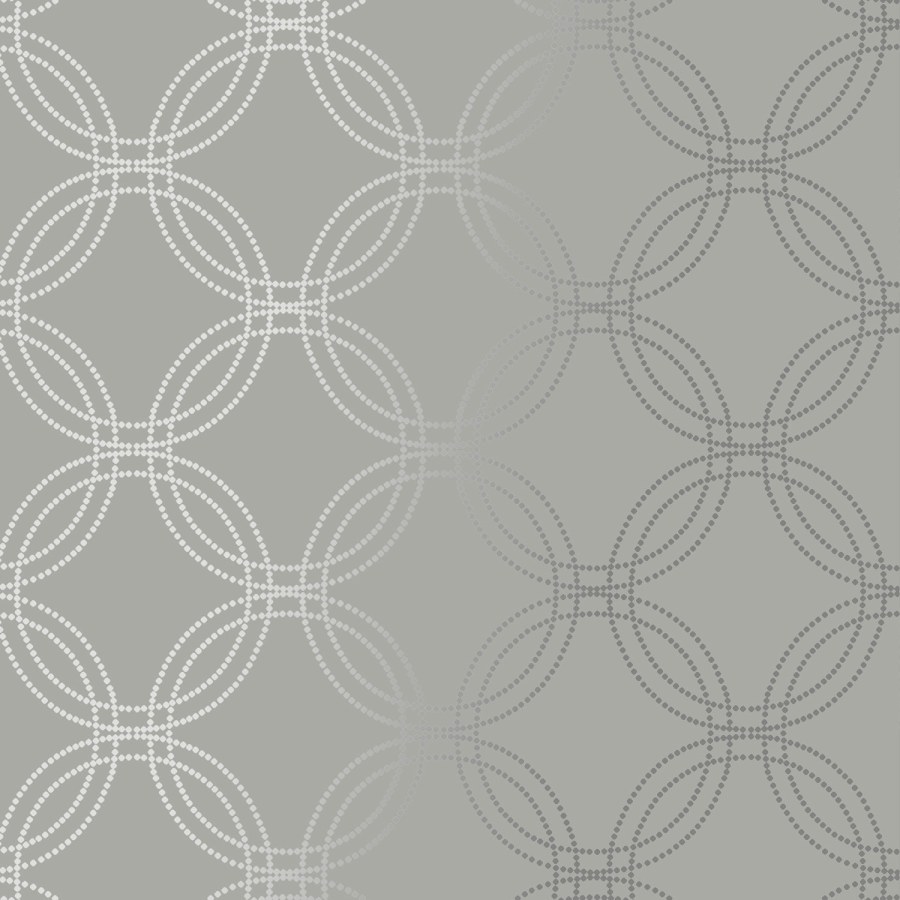 Šedo-stříbrná geometrická vliesová tapeta na zeď 120140 | Lepidlo zdrama - Tapety Vavex 2025
