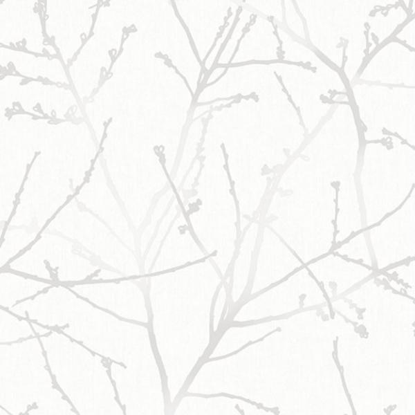 Vliesová šedo-bílá tapeta s větvičkami 33-275 | Lepidlo zdrama - Tapety Vavex 2025