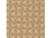 Oranžová vliesová geometrická tapeta na zeď s vinylovým povrchem 31908 Textilia | Lepidlo zdrama Tapety Vavex - Tapety Limonta - Tapety Textilia