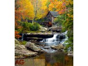 Fototapeta AG Water mill FTNXL-2503 | 180x202 cm Fototapety vliesové - Vliesové fototapety AG