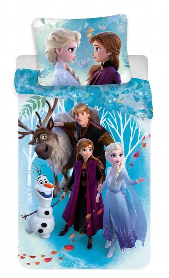 Povlečení Frozen 2 family 140x200, 70x90 cm - Licenční povlečení