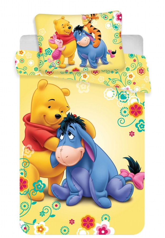 Disney povlečení do postýlky WTP baby 100x135, 40x60 cm - Licenční povlečení do postýlky