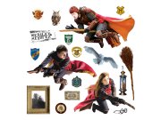 Samolepicí dekorace Harry Potter | DKS3829 | 30 x 30 cm Dětské samolepky na zeď