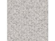 Tapety AdaWall Tapety Vera - Vliesová tapeta na zeď šedá imitace rohože 1511-4 Vera AdaWall Vliesová tapeta na zeď šedá imitace rohože 1511-4 Vera AdaWall