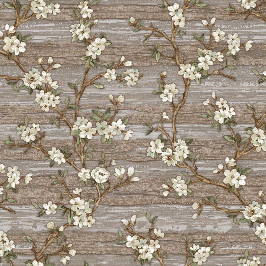 Tapety AdaWall - Tapety Vera - Vliesová tapeta na zeď hnědá květiny 1505-4 Vera AdaWall Vliesová tapeta na zeď hnědá květiny 1505-4 Vera AdaWall - Tapety Vera