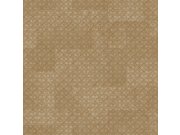 Zambaiti Parati - Luksuzna geometrijska flis tapeta za zid | smeđa | Z30348 | Ljepilo besplatno Luksuzna geometrijska flis tapeta za zid | smeđa | Z30348 | Ljepilo besplatno