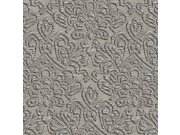 Luksuzna siva dvoranska flis tapeta za zid | Z18935 | Ljepilo besplatno Zambaiti Parati