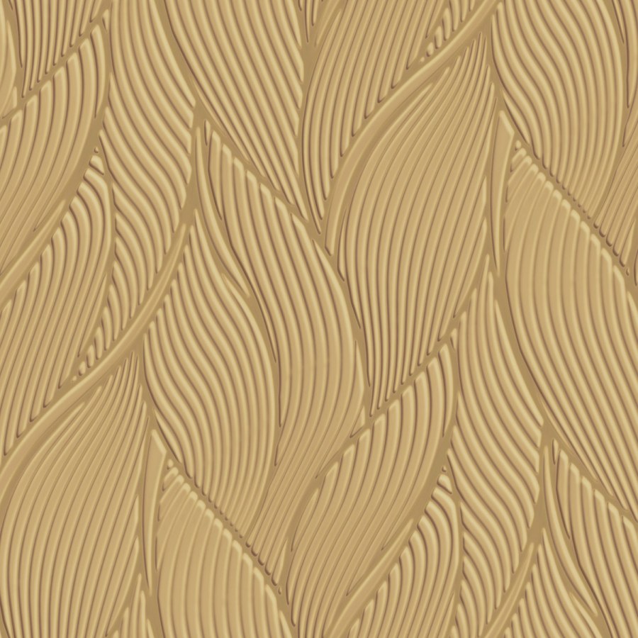 Tapety Vavex - Tapety Zambaiti Parati - Trussardi 7 - Luxusní zlatá vliesová tapeta na zeď | listy | Z18910 | Trussardi 7 Luxusní zlatá vliesová tapeta na zeď | listy | Z18910 | Trussardi 7 - Trussardi 7