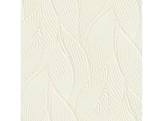 Luksuzna krem flis tapeta za zid | listovi | Z18906 | Ljepilo besplatno Zambaiti Parati