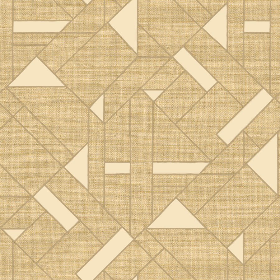 Luxusní béžová geometrická vliesová tapeta na zeď | Z18948 | Trussardi 7
