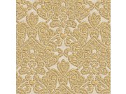 Luksuzna zlatno-bež dvoranska flis tapeta za zid | Z18931 | Ljepilo besplatno Zambaiti Parati