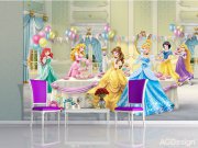 Fototapety pro děti - Fototapeta AG Princezny na snídani FTDS-2224 | 360x254 cm Fototapeta AG Princezny na snídani FTDS-2224 | 360x254 cm