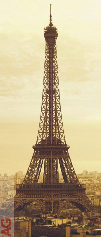 Vliesová fototapeta Eiffelova věž FTNV-2815 | 90x202 cm - Vliesové fototapety AG