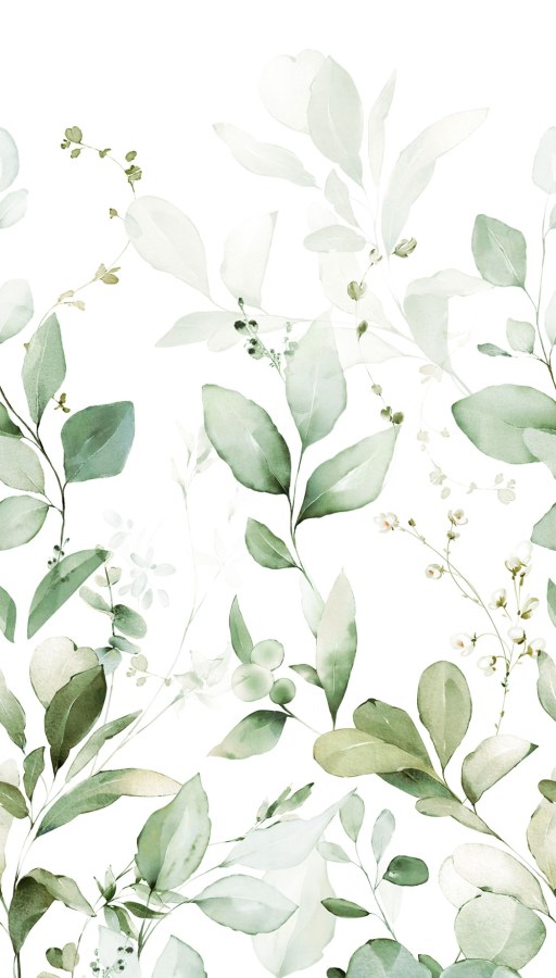 Vliesová fototapeta na zeď, větvičky, listy, A77101, One roll, one motif 2, Grandeco - Vliesové tapety