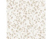 Krémovo-zlatá vliesová tapeta s větvičkami, A71401, Vavex 2026