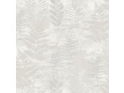 Tapety Yara Tapety dle materiálu Vliesové tapety - Šedo-béžová vliesová tapeta s listy, RE25150, Reflect, Decoprint Šedo-béžová vliesová tapeta s listy, RE25150, Reflect, Decoprint