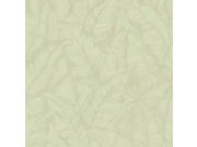 Luxusní vliesová tapeta na zeď, zelená, listy, Z30309, Casa 8, Trussardi 