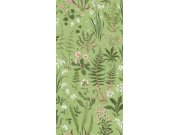 Vliesová tapeta na zeď, zelená, květiny, kapradiny, 130316, Concerto, Graham Brown Premium