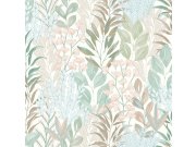 Vliesová tapeta na zeď, bílá, květiny, listy, M86901, Vavex 2027