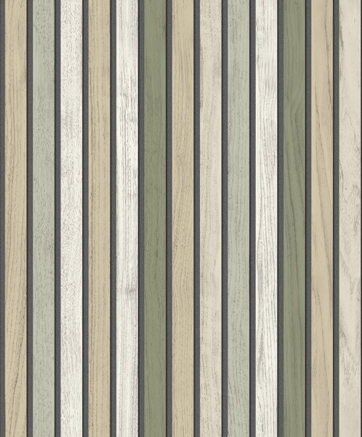 Vliesová tapeta na zeď, palubky, lamely, imitace dřeva, B31204, Vavex 2027