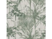 Zelená vliesová tapeta na zeď, palmy, listy, 121163, Vavex 2026