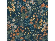 Modrá květinová vliesová tapeta na zeď, A70903, Vavex 2026