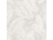 Šedá vliesová tapeta na zeď, palmové listy, A70201, Vavex 2026