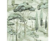 Zelená vliesová tapeta na zeď, příroda, stromy, A69202, Vavex 2026 Tapety Yara - Vavex