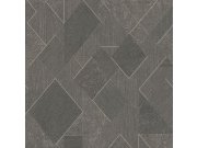 Šedo-černá geometrická vliesová tapeta se třpytkami, A72003, Vavex 2026