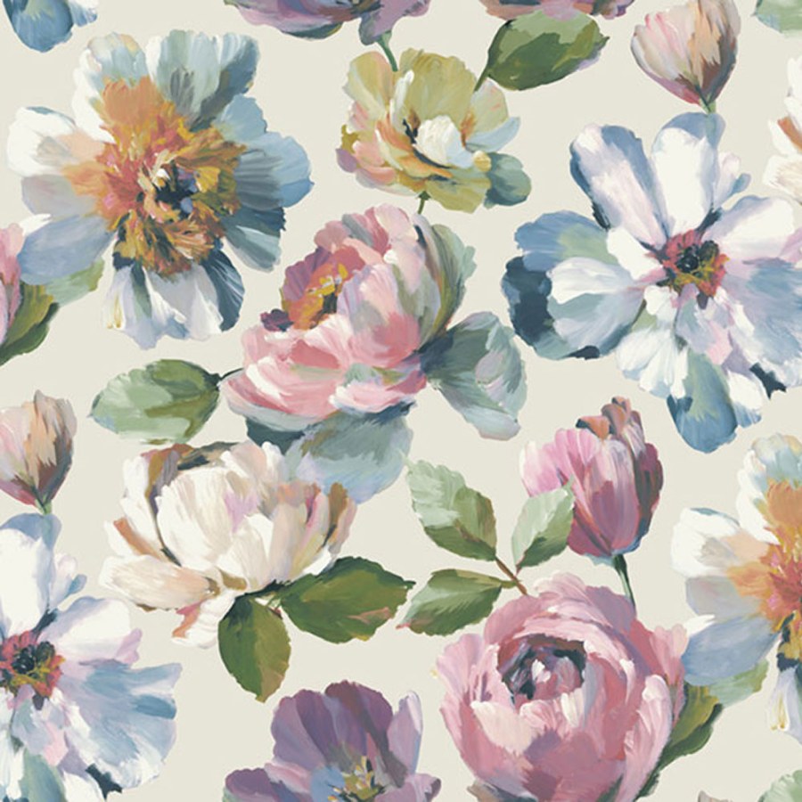 Květinová vliesová tapeta na zeď, šedá, UI3102, Finest Selection, Vavex - Vliesové tapety