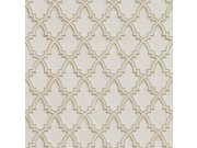 Luxusní vliesová tapeta s vinylovým povrchem DE120022, Geometrický ornamentální vzor, Wallstitch, Design ID