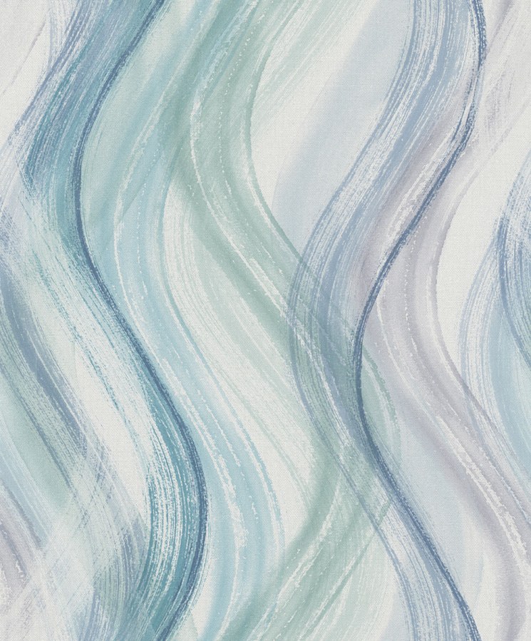 Vliesová tapeta na zeď, zeleno-modrá, vlny, 32444, Shades, Marburg - Vliesové tapety