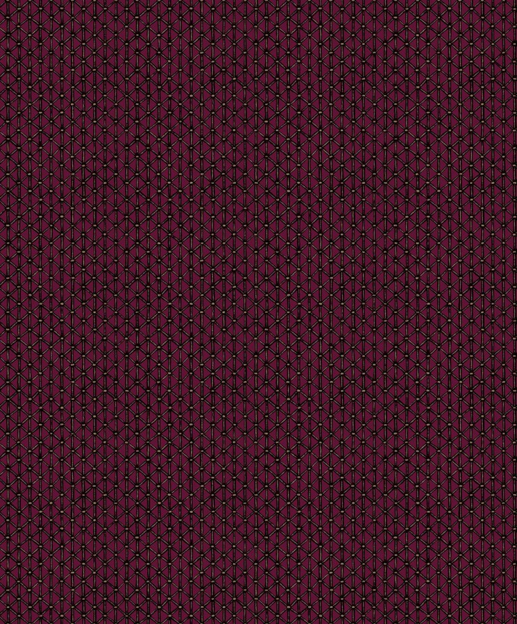 Geometrická vliesová tapeta na zeď, vínová, 351226, Magnifique, Eijffinger