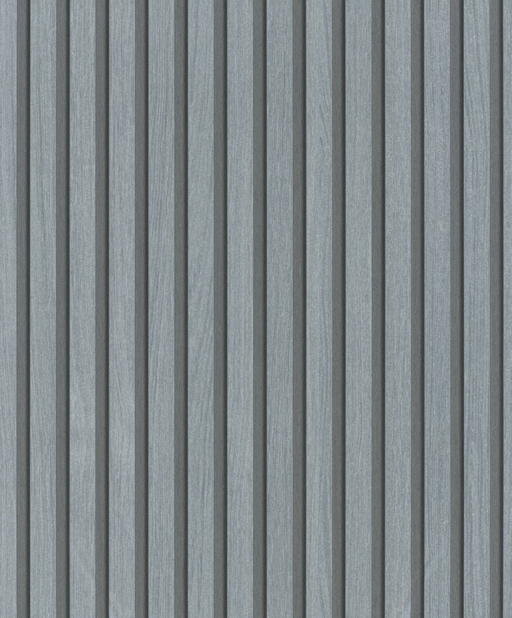 Vliesová tapeta na zeď, stříbrná, imitace dřeva, lamely, palubky, 33395, Travertino, Marburg - Vliesové tapety