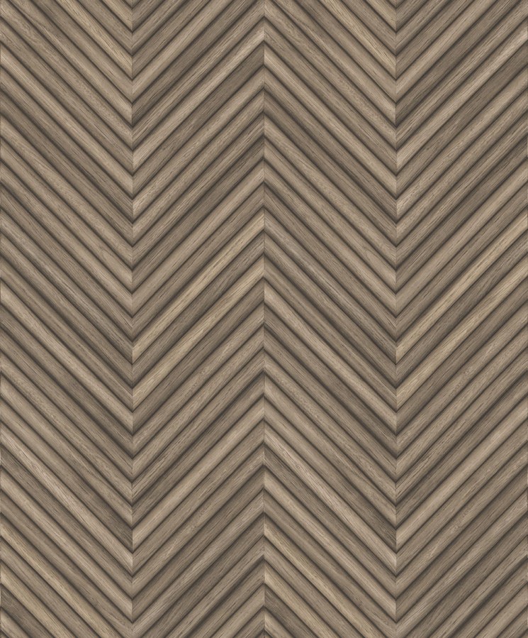 Vliesová tapeta na zeď, hnědá, imitace dřeva, dřevěného obkladu, 33377, Travertino, Marburg - Vliesové tapety