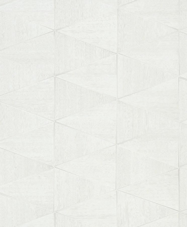 Geometrická vliesová tapeta na zeď, bílá, dřevo, 33356, Travertino, Marburg - Vliesové tapety