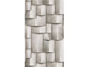 Grafická vliesová fototapeta na zeď, černo-bílá, 3D efekt, 35390, Timber, Marburg