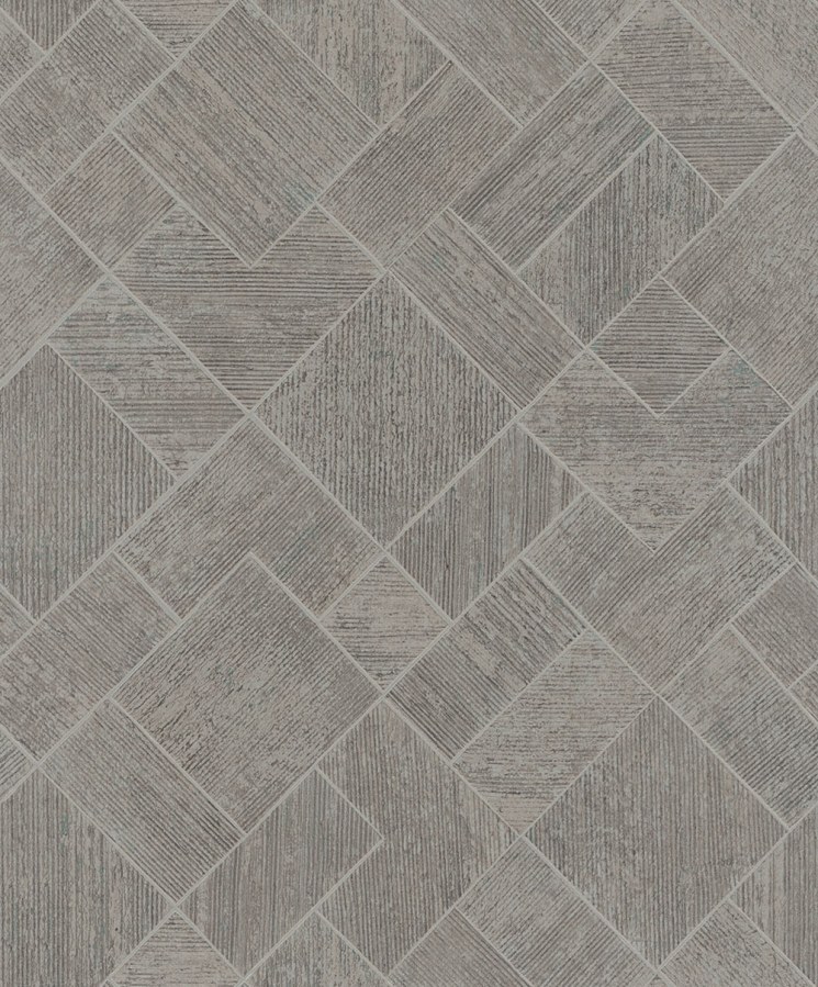 Vliesová tapeta na zeď, šedo-hnědá, geometrický vzor, 35511, Ritus, Marburg - Vliesové tapety