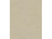 Vliesová tapeta na zeď, hnědo-béžová, grafický 3D vzor, 34643, Terra, Marburg