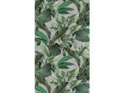 Vliesová obrazová tapeta na zeď, listy, štuk, 34197, Loft Superior, Marburg