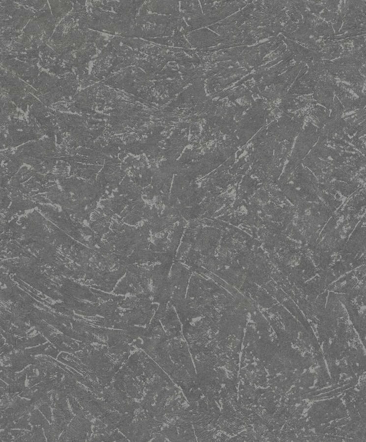 Vliesová tapeta na zeď, černo-šedá, textura, stěrka, 34156, Loft Superior, Marburg - Vliesové tapety