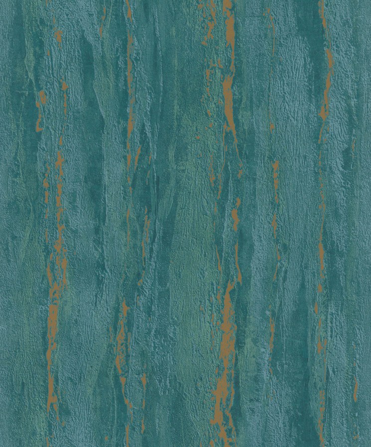 Vliesová tapeta na zeď, tyrkysová, štuková omítka, 35167, City Romance, Marburg - Vliesové tapety