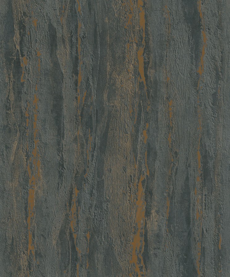 Tapety Yara - Tapety dle materiálu - Vliesové tapety - Vliesová tapeta na zeď, černo-bronzová, štuková omítka, 35156, City Romance, Marburg Vliesová tapeta na zeď, černo-bronzová, štuková omítka, 35156, City Romance, Marburg - Vliesové tapety