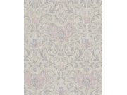 Vliesová tapeta na zeď, hnědá, šedá, růžová, ornamenty, 35152, City Romance, Marburg